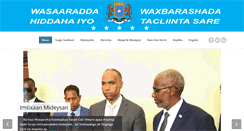 Desktop Screenshot of moesomalia.net